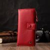 Гаманець ST Leather З натуральної шкіри Червоний (22536) зображення 9