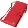 Гаманець ST Leather З натуральної шкіри Червоний (22536)