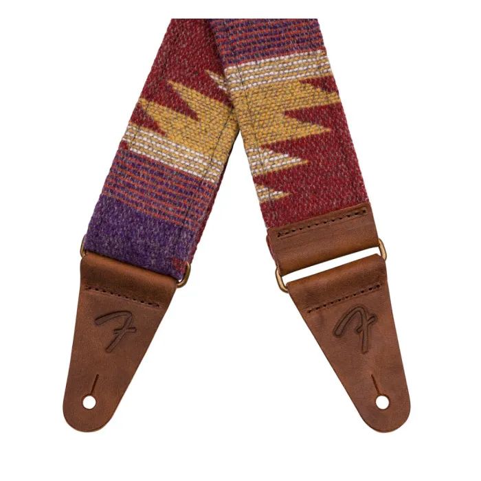 Ремень для гитары Fender Strap 2" Zion Aztec Black (233407) изображение 2