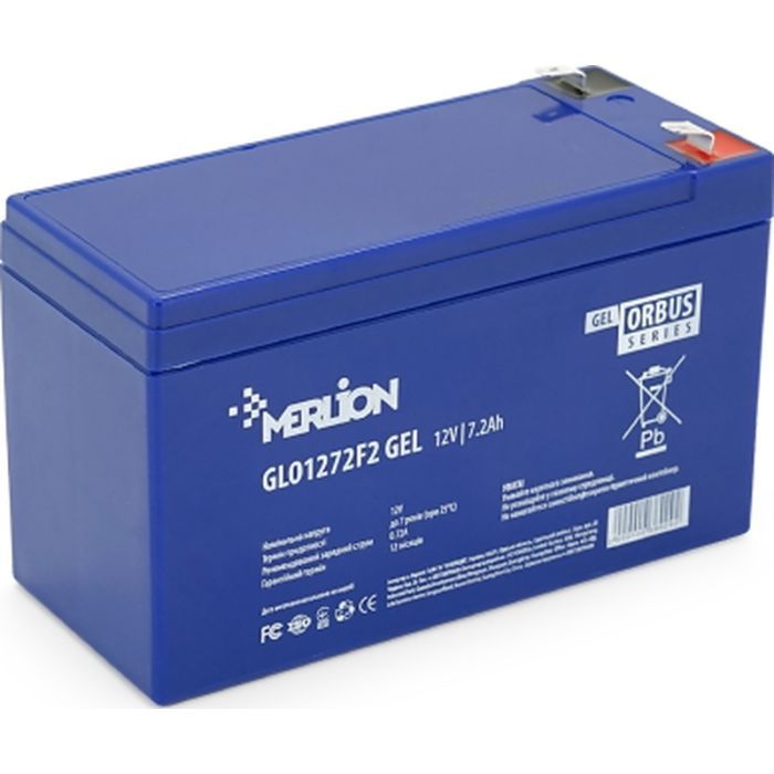 Батарея к ИБП Merlion GLO 12V 7.2Ah GEL (GLO1272F2 GEL)