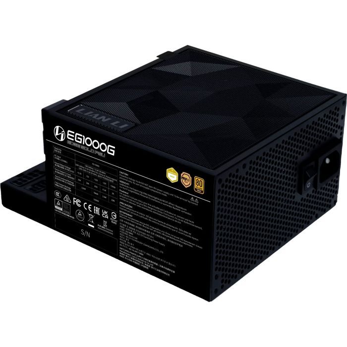 Блок питания Lian Li 1000W EDGE GOLD Black (G9P.EG1000G.BH00.EU) изображение 3