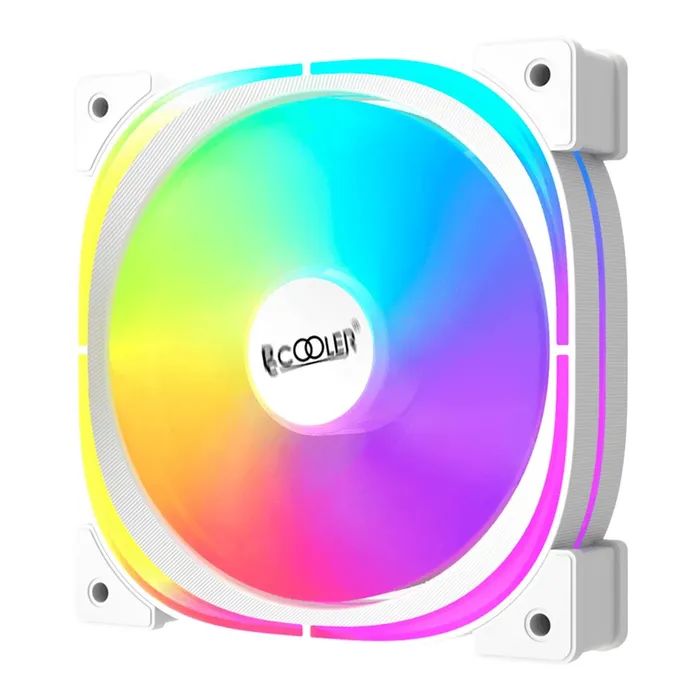 Кулер для корпуса PcCooler EF120 ARGB WH изображение 2