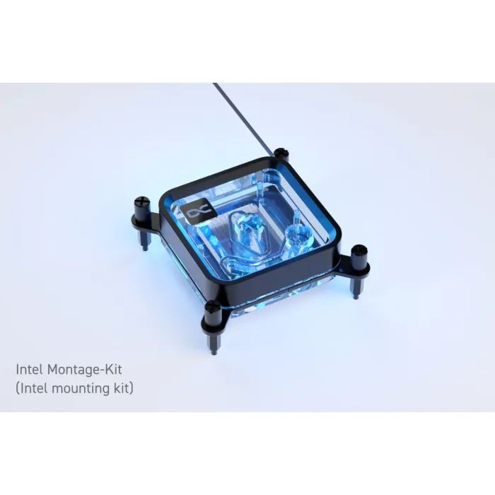 Водоблок Alphacool Core 1 LT Aurora Acrylic - AM4 / AM5 Intel LGA 1700 / LGA 1851 (13886) изображение 7