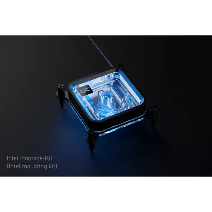 Водоблок Alphacool Core 1 LT Aurora Acrylic - AM4 / AM5 Intel LGA 1700 / LGA 1851 (13886) изображение 8