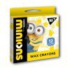 Олівці кольорові Yes Minions воскові 12 шт (590140) > ціни в Києві та Україні Олівці кольорові Yes Minions воскові 12 шт (590140)