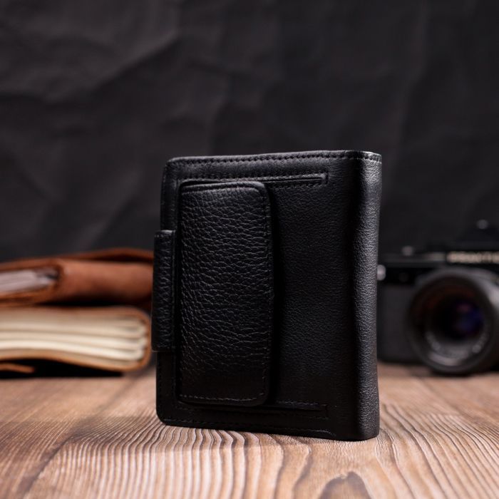 Кошелек ST Leather Из натуральной кожи Черный (22451) изображение 10