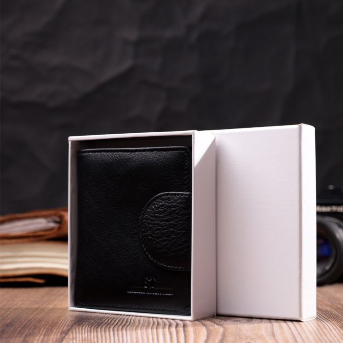 Кошелек ST Leather Из натуральной кожи Черный (22451) изображение 11