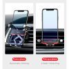 Универсальный автодержатель Baseus Mr Hui Gravity Car Mount Black (SUYL-HU01) изображение 10