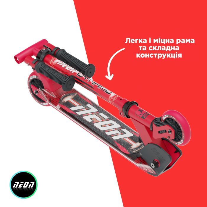 Самокат Neon Dynamo зелений (NS41G4) зображення 4