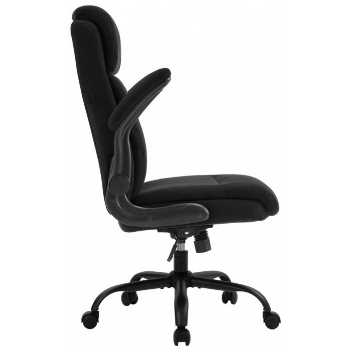 Офісне крісло GT Racer B-3021 Black (B-3021 Fabric Black) зображення 3