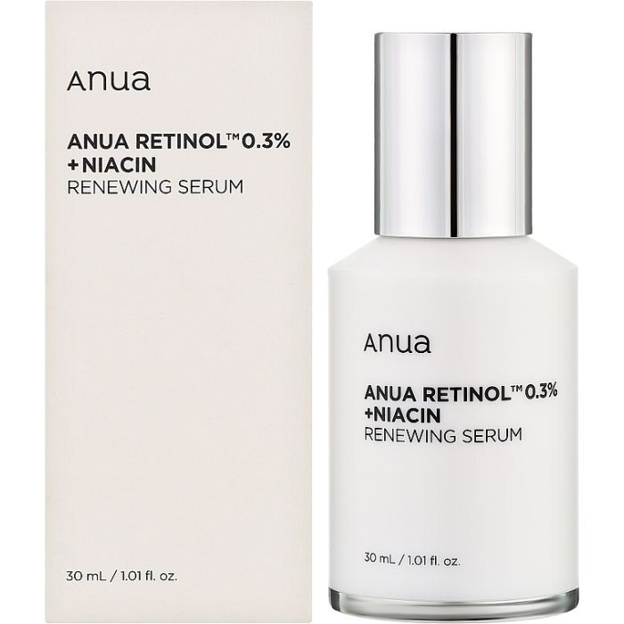 Сыворотка для лица Anua Nano Retinol 0.3% + Niacin Renewing Serum 30 мл (8809640734595) изображение 2