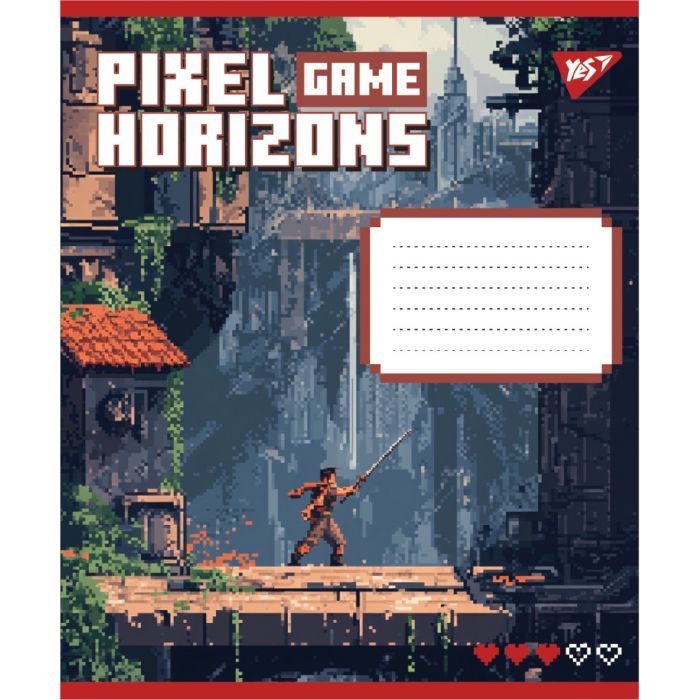 Тетрадь Yes Pixel game А5 18 листов линия (767778) изображение 5