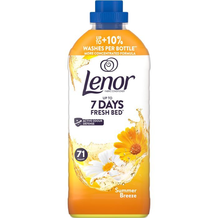 Кондиционер для белья Lenor Летний бриз 1.491 л (8700216724029) изображение 2