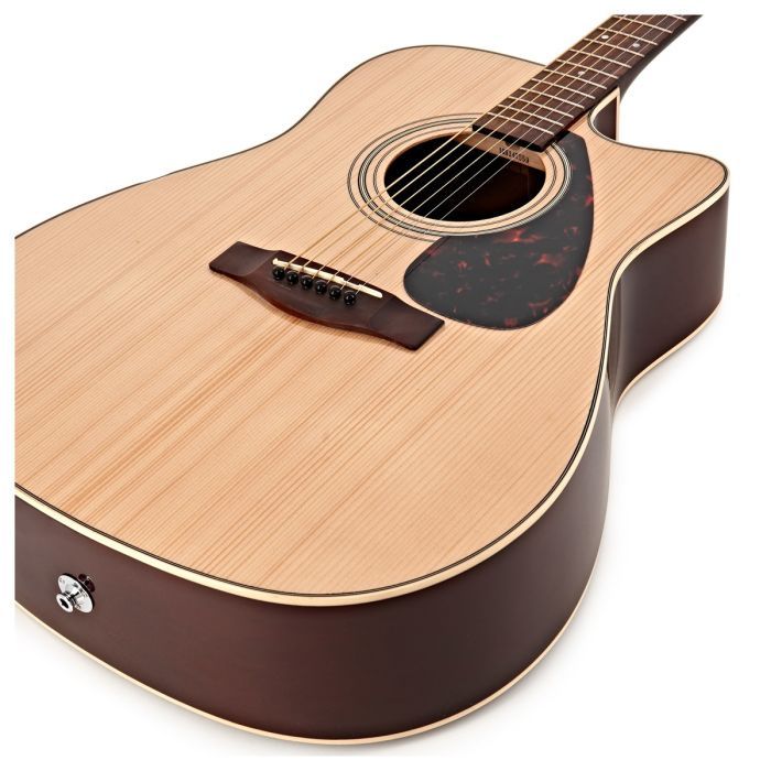 Гитара электроакустическая Yamaha FX370C Black изображение 2