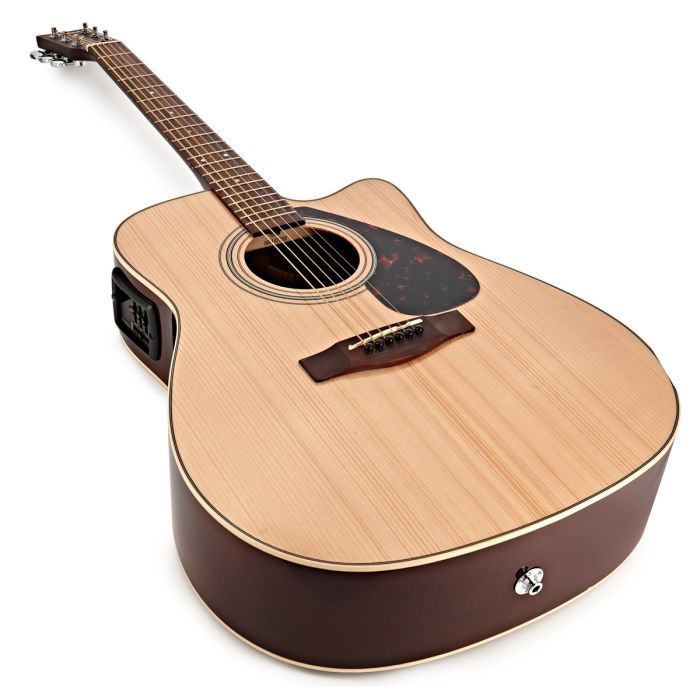 Гитара электроакустическая Yamaha FX370C Black изображение 7