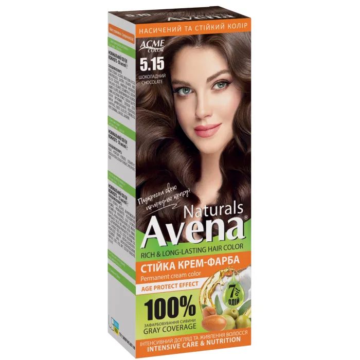 Краска для волос Acme Color Avena Naturals Стойкая 7.1 - Cold Blonde Brown (4823115503121)
