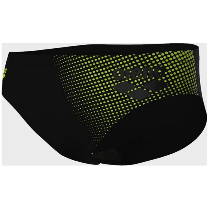 Плавки Arena Foggy Dots Swim Briefs 008482-506 чорний, жовтий 100 (3468337530909) изображение 8