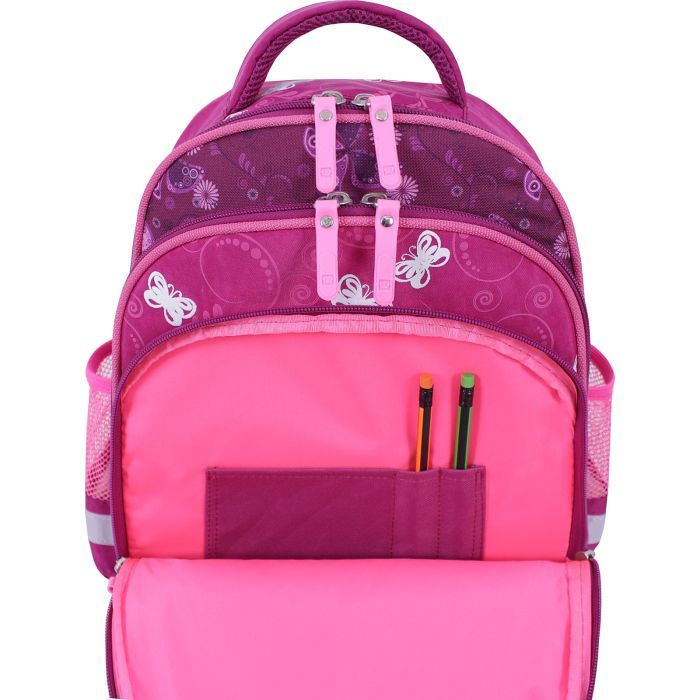 Рюкзак шкільний Bagland Mouse 143 малиновий 615 (0051370) (80226359) зображення 5