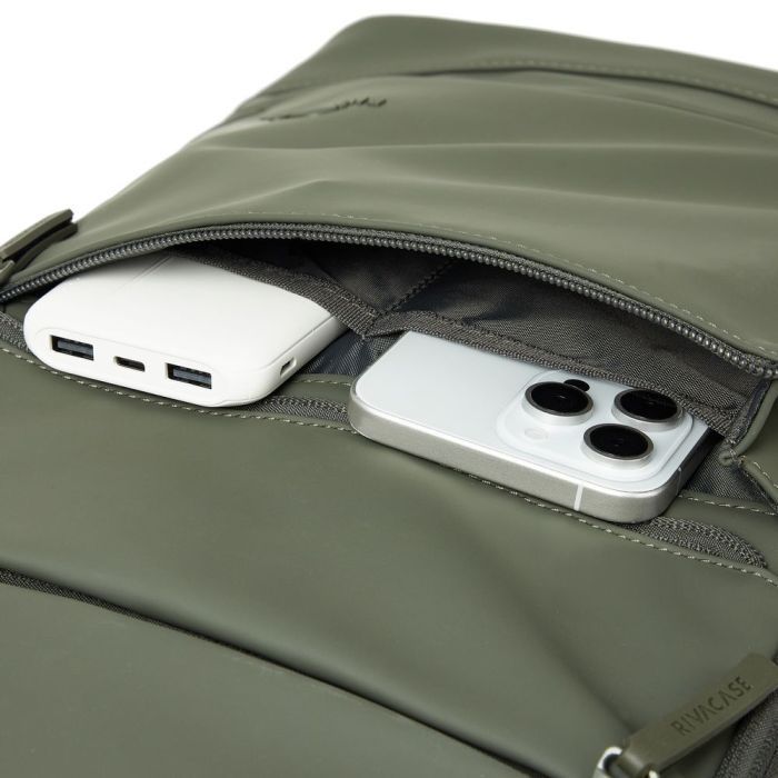 Рюкзак для ноутбука RivaCase 15.6" 7856 Eden, Olive green, 20L (7856Olivegreen) зображення 10