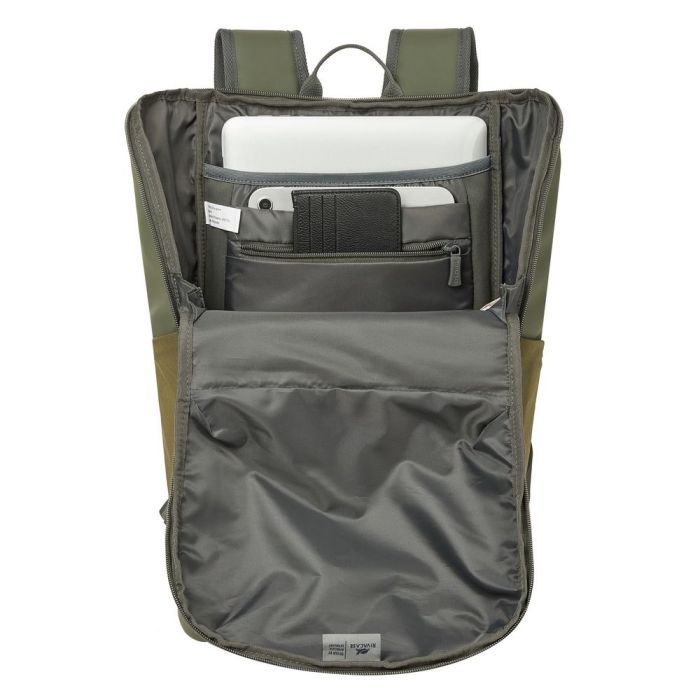 Рюкзак для ноутбука RivaCase 15.6" 7856 Eden, Olive green, 20L (7856Olivegreen) зображення 7