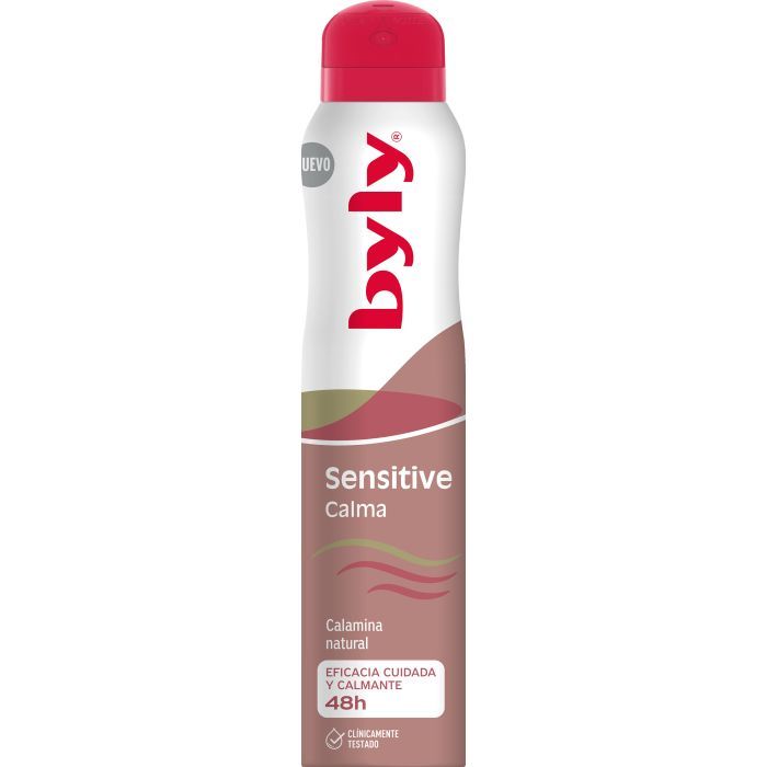 Антиперспірант Byly Calma Спрей з каламіном Захист 48 годин для чутливої та подразненої шкіри 200 мл (8411104047792)