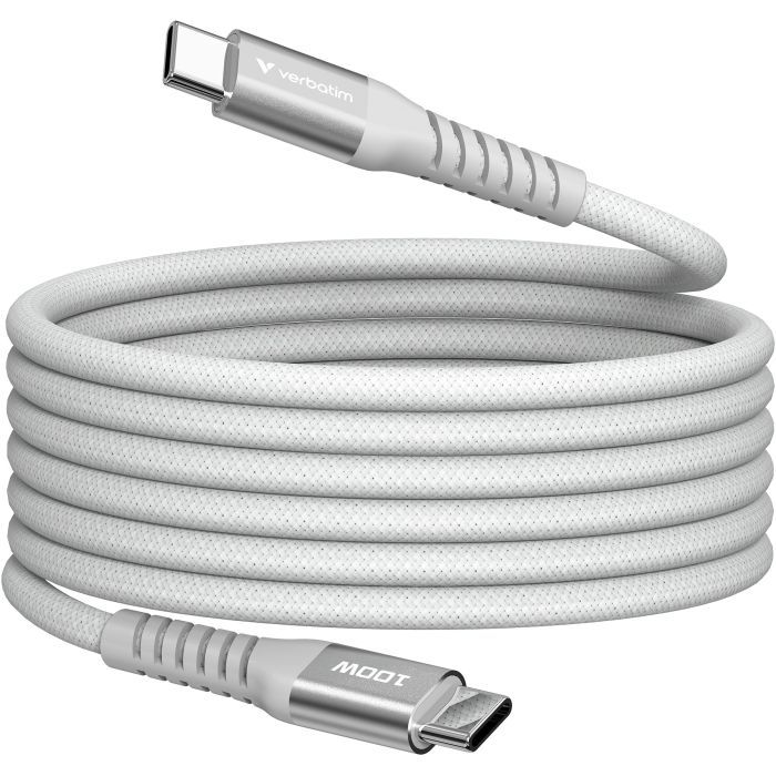 Дата кабель USB-C to USB-C 1.2m Magnetic 100W blue Verbatim (31856)