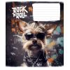 Зошит Школярик Rock star 12 аркушів коса лінія (012-3277L) зображення 3