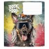 Зошит Школярик Rock star 12 аркушів коса лінія (012-3277L)