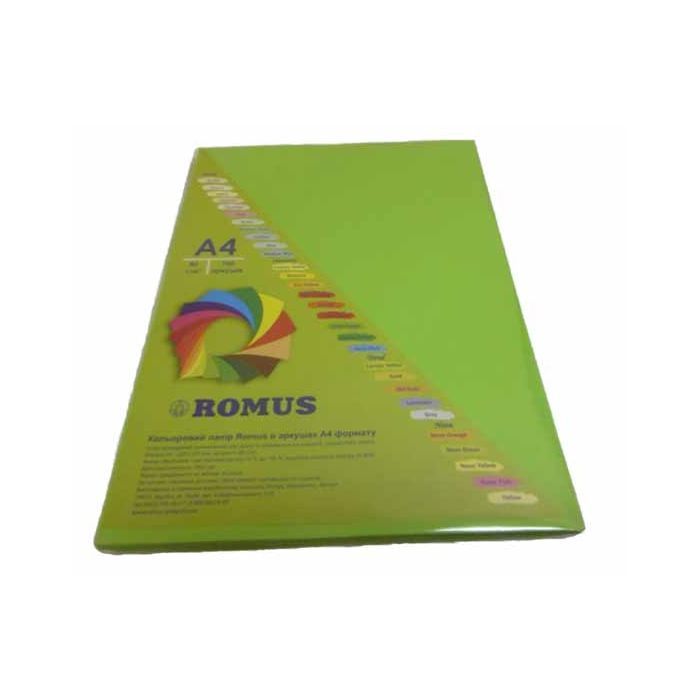 Бумага Romus A4 80 г/м2 100c, green light (R51000)