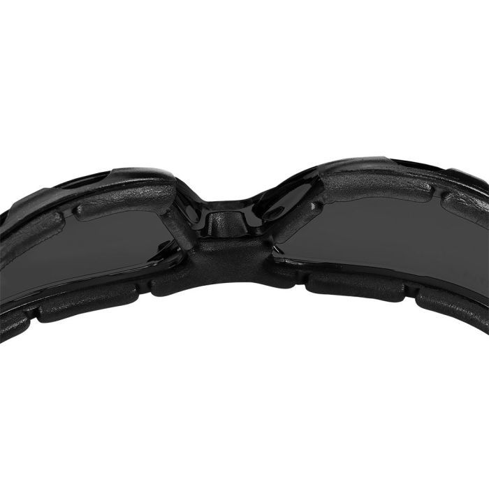 Защитные очки Neo Tools протиосколкові, клас захисту FT, резинові дужки, полікарбонат, темно сірий (97-522) изображение 8