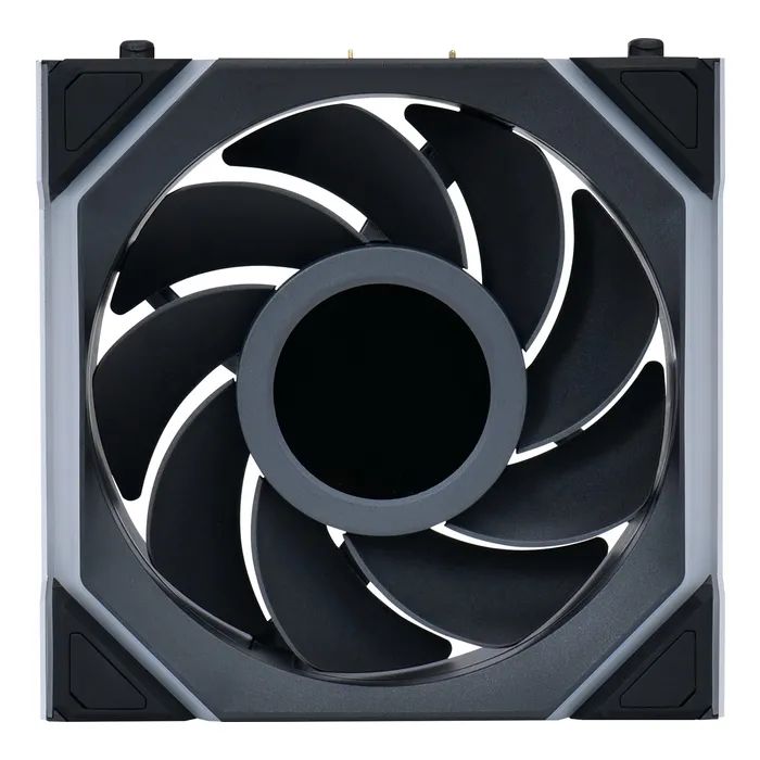 Кулер для корпуса Lian Li Uni Fan SL WIRELESS LCD Reverse, 120-1 (G99.12RSLLCD1W1B.00) изображение 3
