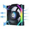 Кулер для корпуса Lian Li Uni Fan SL WIRELESS LCD Reverse, 120-1 (G99.12RSLLCD1W1B.00) изображение 7