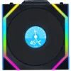 Кулер для корпуса Lian Li Uni Fan SL WIRELESS LCD Reverse, 120-1 (G99.12RSLLCD1W1B.00)