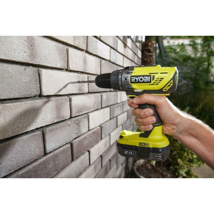 Шуруповерт Ryobi ONE+ R18PD3-242S 18V, 1х2Ah, 1х4Ah, 50Нм, 500/1800об/хв, сумка (5133003820) зображення 3