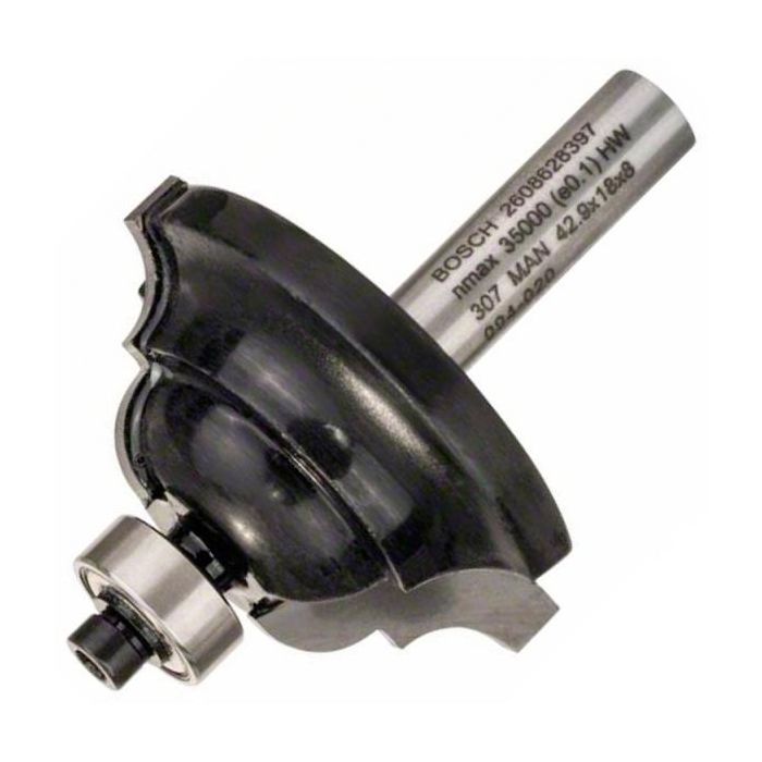 Фреза Bosch Professional профільна, D, Std, S8, R6.3 B15, L18 (2.608.628.397)