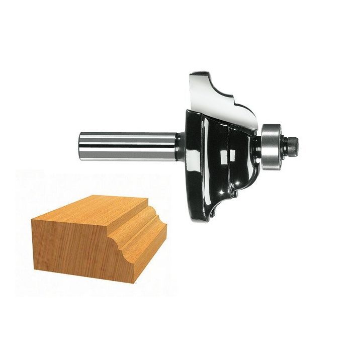 Фреза Bosch Professional профільна, D, Std, S8, R6.3 B15, L18 (2.608.628.397) зображення 5