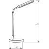 Настольная лампа Eurolamp LED 10W 350lm 4000K 1800mAh (LED-TLB-10W(black)) изображение 3
