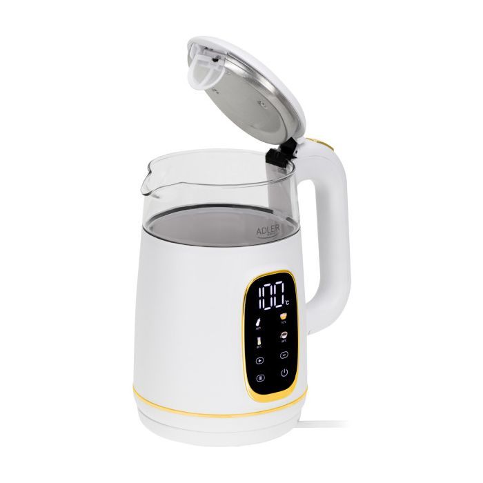 Електрочайник Adler AD 1305 white gold зображення 3