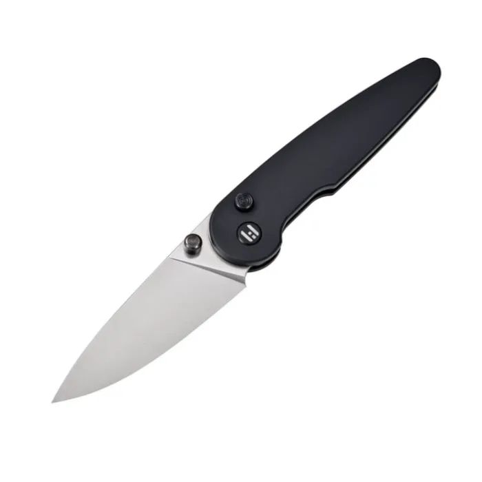 Ніж Hightron Birdidi, D2, алюміній, чорний, чорний клинок (HK06BLK) зображення 2