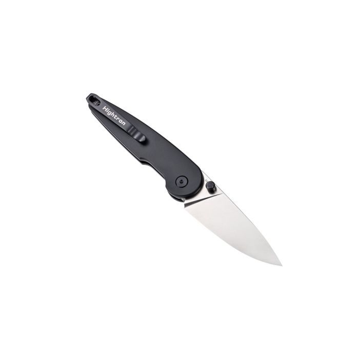 Ніж Hightron Birdidi, D2, алюміній, чорний, чорний клинок (HK06BLK) зображення 3