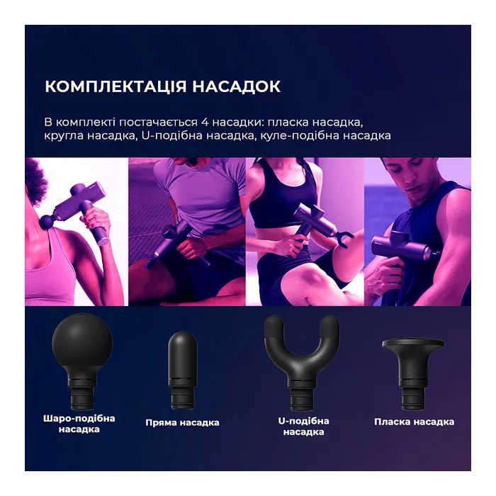 Масажер Yunmai Massage Gun Prime 2 (YMFG-M418) зображення 4