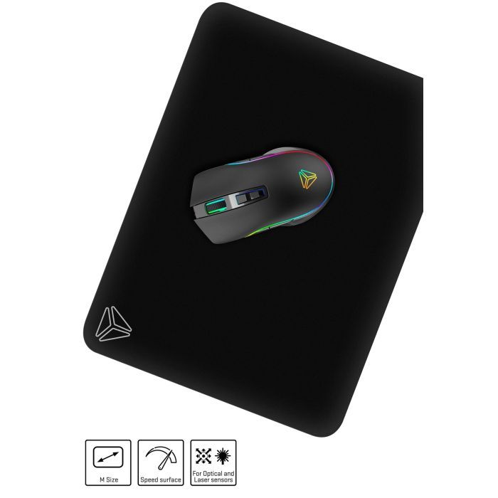 Килимок для мишки YENKEE YPM 35 Speed Top M Black (45015887) зображення 6