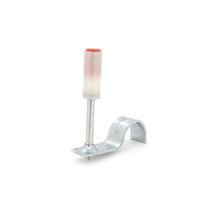 Гвозди Voltronic монтажные пироксилиновые 8х52мм, зажим для труб Ø20мм, 100 шт (YT-PMN16PC) изображение 3 Гвозди Voltronic монтажные пироксилиновые 8х52мм, зажим для труб Ø20мм, 100 шт (YT-PMN16PC) изображение 3