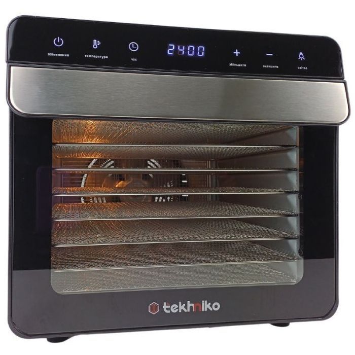 Сушка для овочів та фруктів Tekhniko DH-08A-BK зображення 9