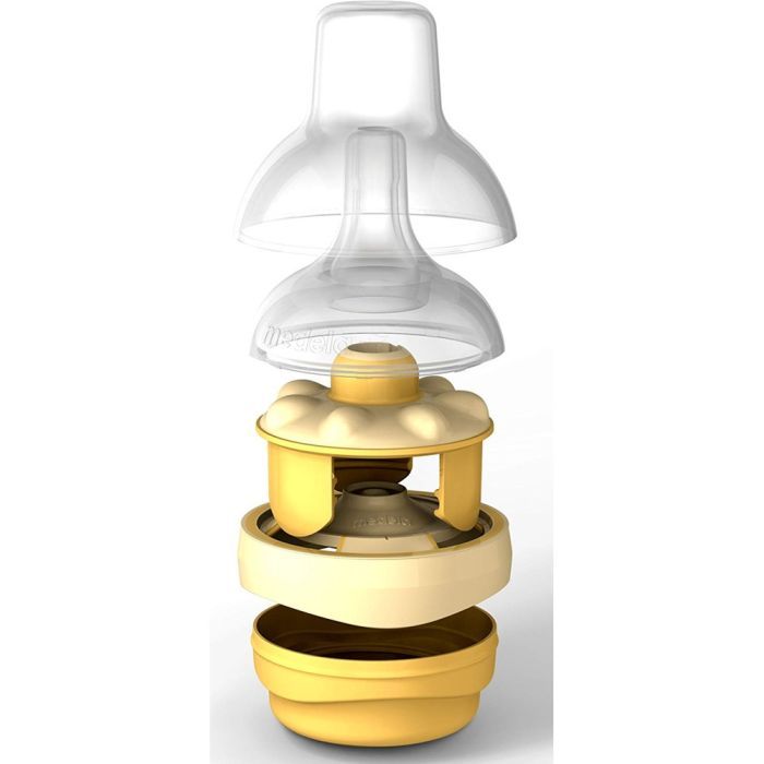 Набор для кормления новорожденных Medela Calma Кальма система годування з пляшечкою 150 мл (008.0124) изображение 3