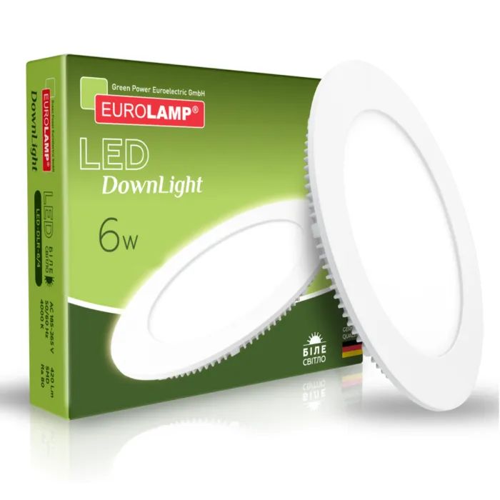 Светильник Eurolamp Downlight 6W 4000K (LED-DLR-6/4) изображение 2