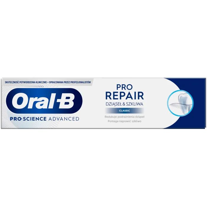Зубна паста Oral-B Pro-Science Відновлення ясен та емалі Класична 75 мл (8700216028028) зображення 2