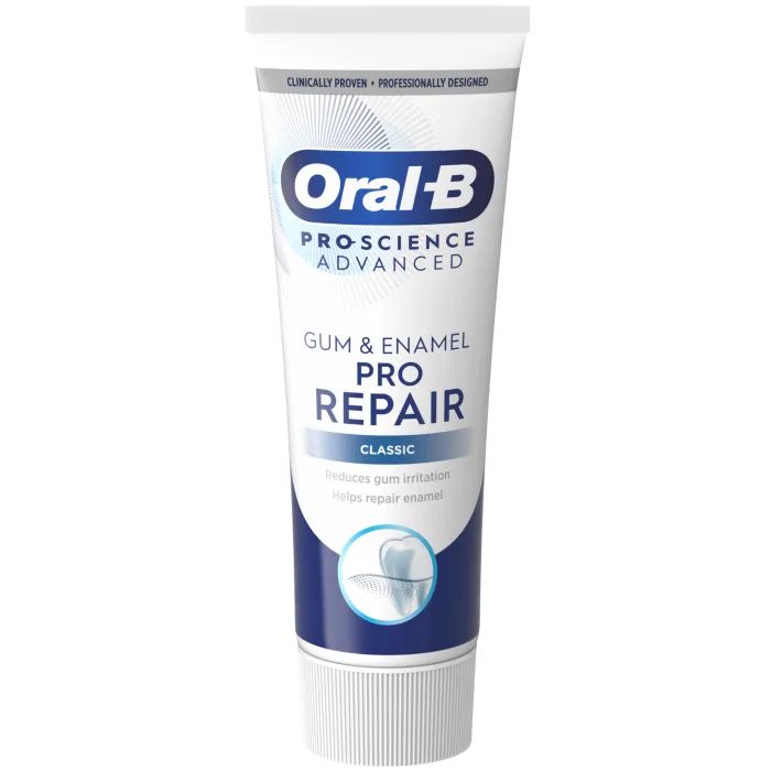 Зубна паста Oral-B Pro-Science Відновлення ясен та емалі Класична 75 мл (8700216028028) зображення 3