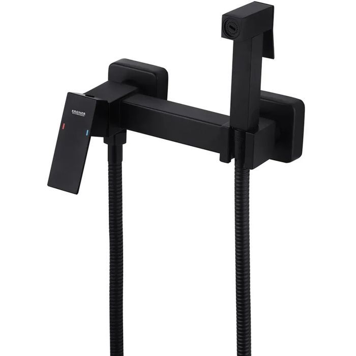 Душовий гарнітур Kroner Edelstahl Kubus-SCH082 + змішувач Edelstahl Kubus-SCH010-3 + змішувач Edelstahl Kubus-SCH052 (CVS30180) зображення 9