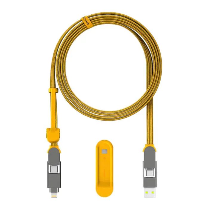 Дата кабель 6in1 inCharge XL 2.0m yellow Rolling Square (XLM03R)